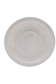 Plato para Taza Redondo 13.8 cm 5.5 cm Melamina tipo Plástico Blanco Tavola