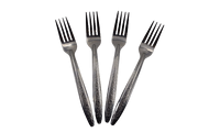 Juego de 4 Tenedores Elegante de Acero Inoxidable Modelo Laurel Anforama