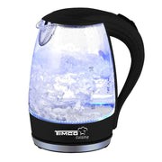 Jarra eléctrica para agua 1.7 litro color negro JE-V02N TIMCO - ANFORAMA (Todo para mi Cocina)