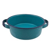 Cacerola recta de 2.2 Lt. hecha de Peltre azul turquesa. Cinsa - ANFORAMA (Todo para mi Cocina)